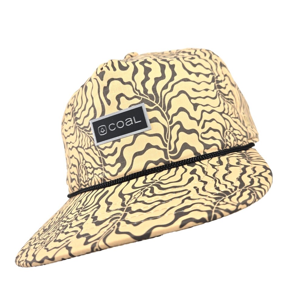 Coal Hat Cap Snap Back Men's One Size Mustard Seaweed Pontoon Rope Floatable New